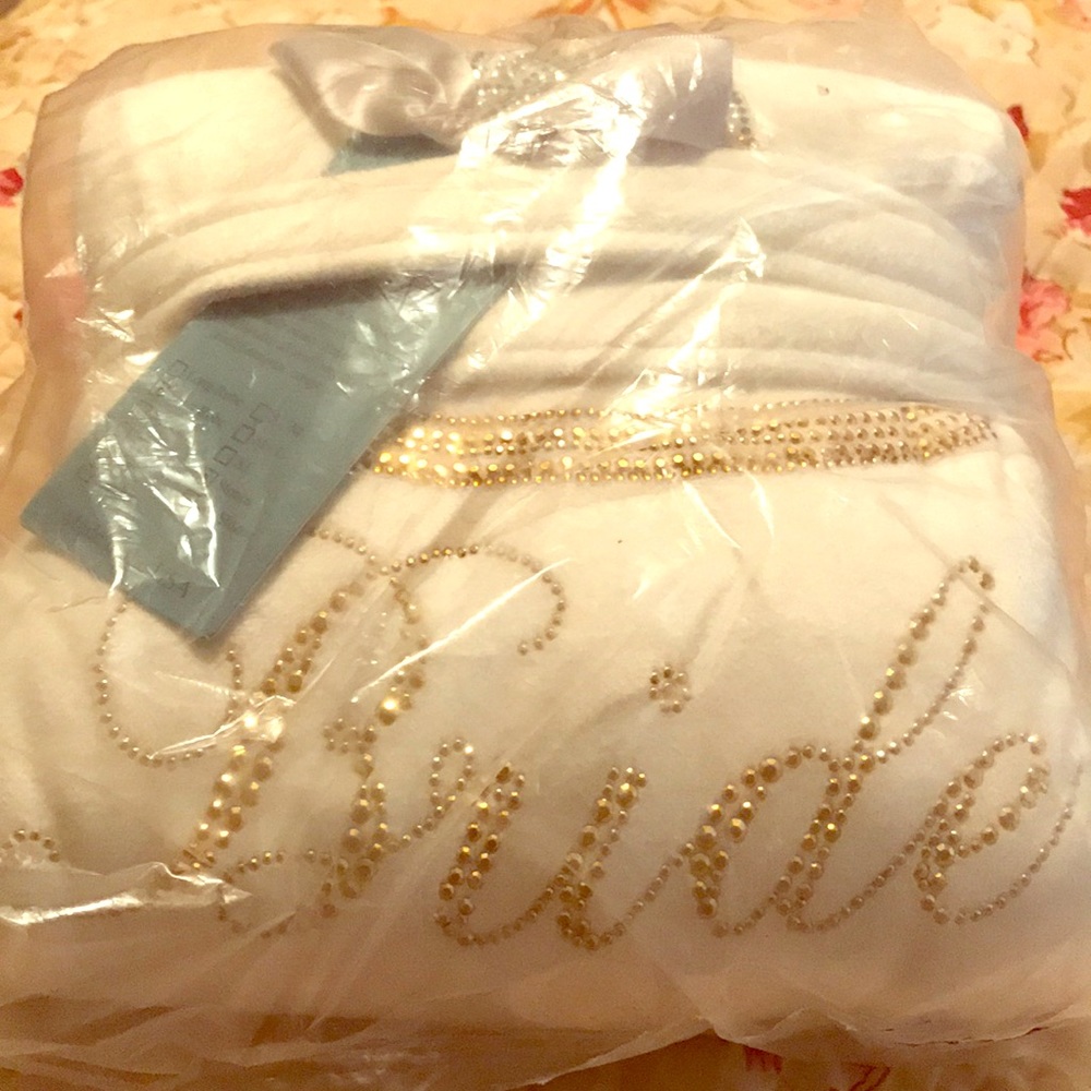 Wrap Up Robe BRIDE SHORT ROBE - Picture 4 of 5